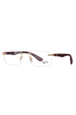 Ray-Ban RB 6401II 2500 55 Gold Eyewear Frame - Image 3