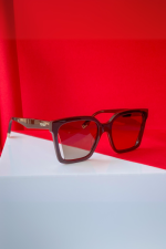 Fendi WAY FE 40085I 66F Square Sunglasses