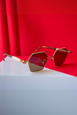 Sunglasses Kuboraum Mask P70 GHA Gold Gream
