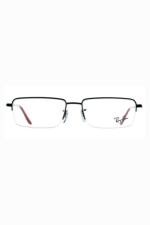 Ray-Ban RB 6267-I 2509 Medium Black/Red Unisex Premium Eyeglasses - Image 2