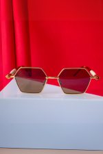 Sunglasses Kuboraum Mask P70 GHA Gold Gream - Image 2