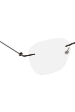 Mont Blanc MB 0101O 004 Ruthenium Rimless Brille Eyeglasses Glasses Frames 54mm - Image 2