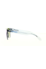 OAKLEY SUNGLASSES FROGSKINS CRYSTAL BLACK PRIZM SAPPHIRE IRIDIUM POLARISED OO9013-F655 - Image 2