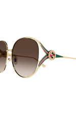 GUCCI GG0225S - 007 GOLD | SUNGLASSES - Image 4