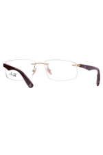 Ray-Ban RB 6401II 2500 55 Gold Eyewear Frame