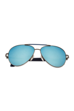 Calvin Klein Gunmetal Blue Full Rim Aviator - Image 2