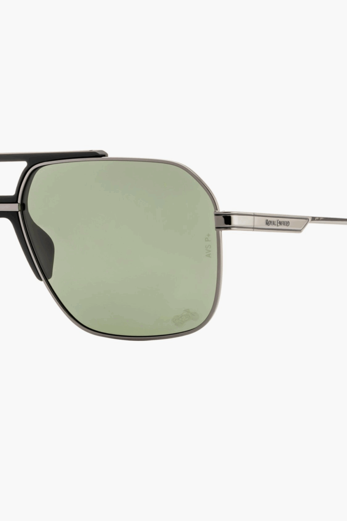 ROYAL ENFIELD Men Polarized Square Sunglasses - RE-20008-C01 - Image 5