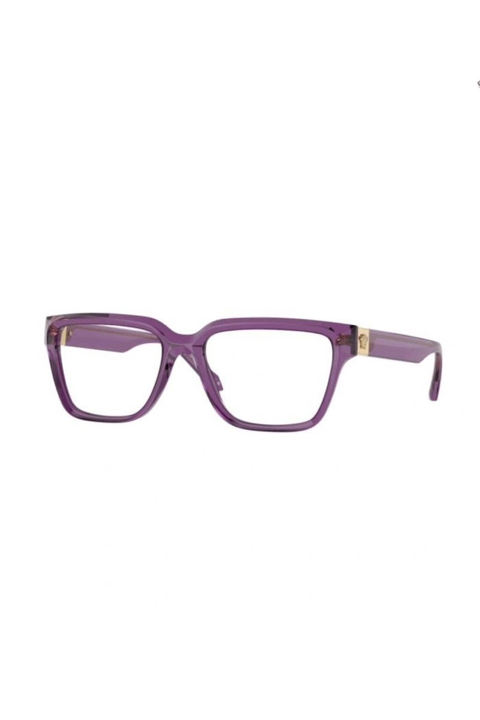 AVIATOR GRADIENT (60) VERSACE VE 3357 - 5464 VIOLET TRANSPARENT | EYEGLASSES WOMAN - Image 1