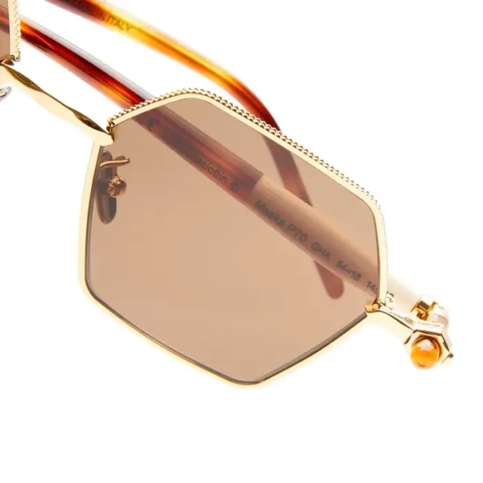 Sunglasses Kuboraum Mask P70 GHA Gold Gream - Image 5