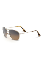 MAUI JIM CLIFF HOUSE 247 SUNGLASSES- GOLD WITH POLARIZED HCL BRONZE LENS