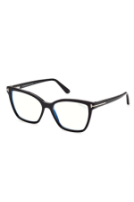 TOM FORD FT 5812-B - 001 SHINY BLACK | EYEGLASSES