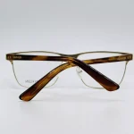 Calvin Klein eyeglasses Men Ladies Angular Braun Gold Mod. CK 18304 New - Image 6