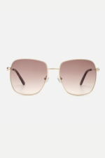 TOMMY HILFIGER Women Solid UV-Protected Square Sunglasses- TH2607C2GDHAVBR55S