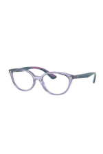 RAY-BAN JUNIOR RY 1612 - 3906 TRANSPARENT VIOLET | EYEGLASSES JUNIOR WOMAN