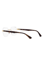 RAY-BAN FRAMES | MATTE ARISTA FRAME ( 0RX6504I | IRREGULAR | GOLD FRAME | CLEAR LENS ) - Image 3