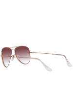RAY-BAN JUNIOR RJ 9506S JUNIOR AVIATOR 291/8H ROSE GOLD | SUNGLASSES JUNIOR UNISEX - Image 2