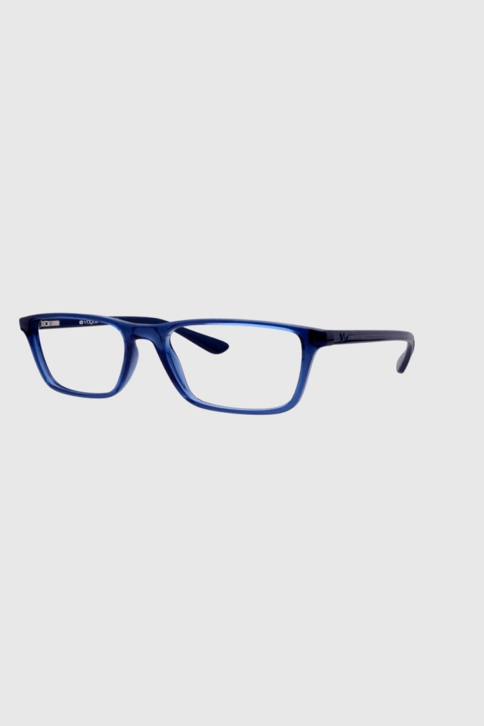 E20B1015181 Blue Full Rim Rectangle Eyeglasses - Image 1