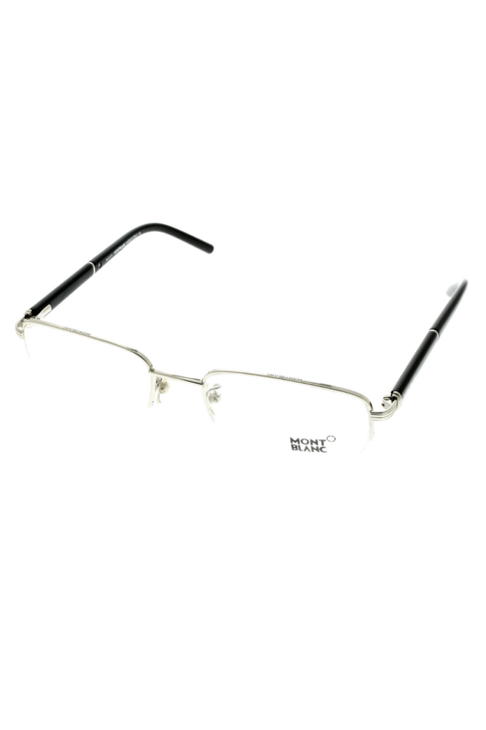 Mont Blanc Men Semi Rimless Silver Optical Frame MB336 016 - Image 1