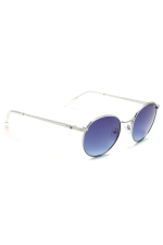 Tommy Hilfiger Solid Round Unisex Sunglasses - (TH 873PL C2 S |51| Blue Color Lens) - Image 3