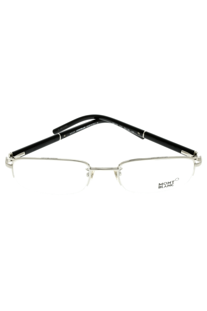 Mont Blanc Men Semi Rimless Silver Optical Frame MB336 016 - Image 2