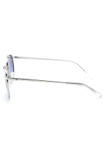 Tommy Hilfiger Solid Round Unisex Sunglasses - (TH 873PL C2 S |51| Blue Color Lens) - Image 4