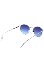 Tommy Hilfiger Solid Round Unisex Sunglasses - (TH 873PL C2 S |51| Blue Color Lens) - Image 5