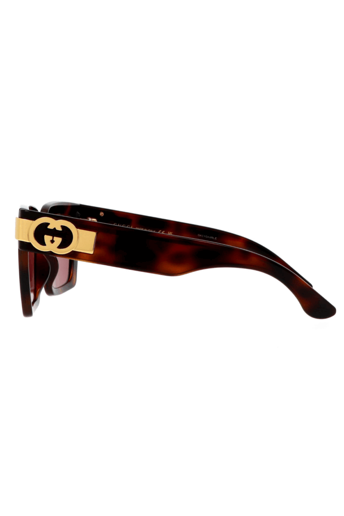 Sunglasses Gucci Gg logo GG1689S 002 54-19 Havana - Image 3