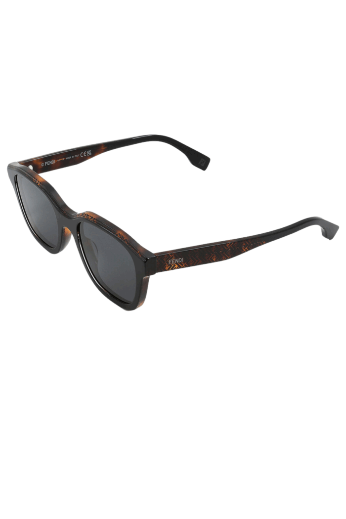 Fendi  Grey Square Men's Sunglasses - Image 4