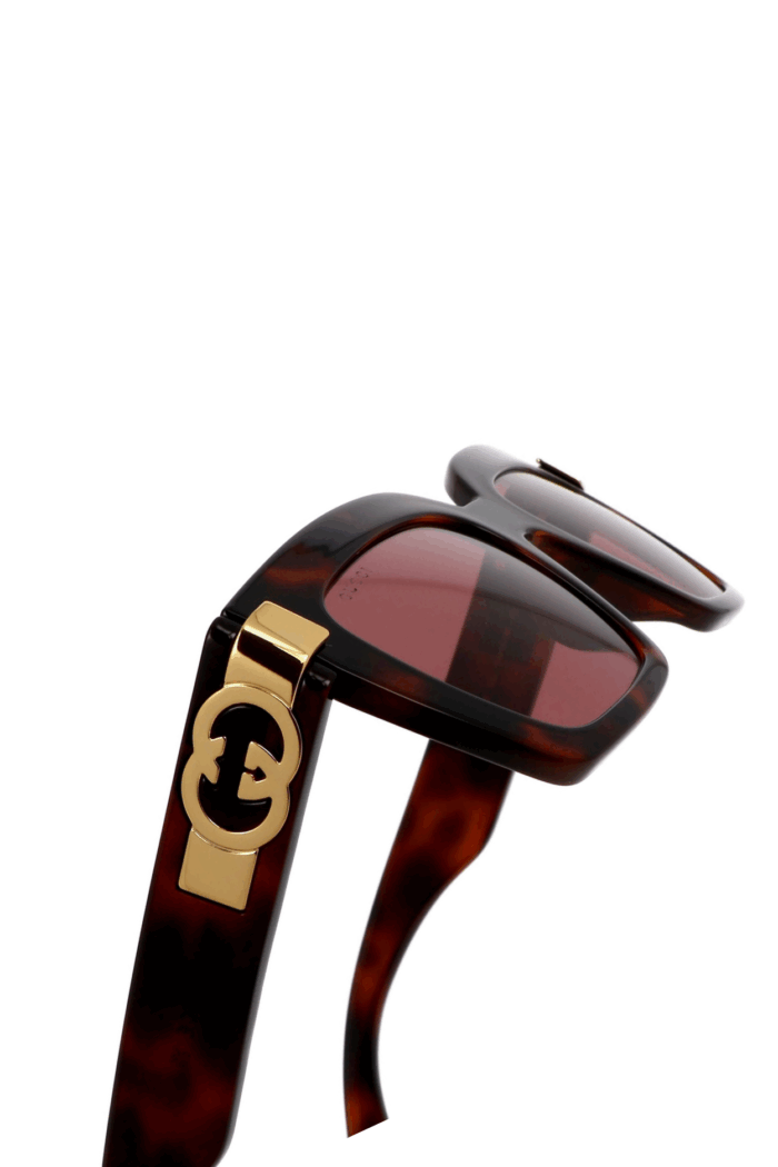 Sunglasses Gucci Gg logo GG1689S 002 54-19 Havana - Image 4