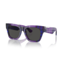 BURBERRY BE 4424 - 411387 CHECK VIOLET | SUNGLASSES WOMAN