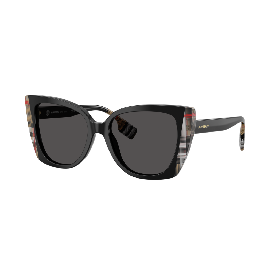 Sunglasses Burberry Meryl BE4393 4055/87 54-17 Black vintage check
