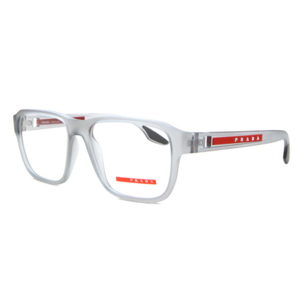 Eyeglasses Prada linea rossa PS04NV 14C1O1 54-17 Grey transparent rubber