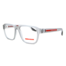 Eyeglasses Prada linea rossa PS04NV 14C1O1 54-17 Grey transparent rubber