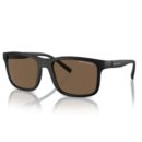 Armani Exchange AX 4145S Shiny Black Sunglasses - Bold Style & UV Protection | The Vision Factory