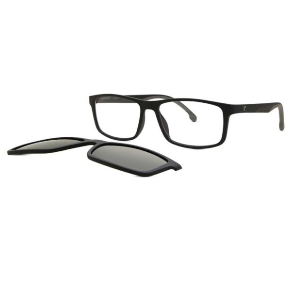 CARRERA CA 8065/CS CLIP-ON 003 UC MATTE BLACK | SUNGLASSES