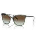 VOGUE VO 5520S - 3086E8 VERT COLVERT TRANSPARENT | LUNETTES DE SOLEIL FEMME
