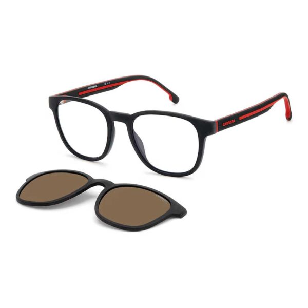 Carrera Brown Half Rim Rectangle
