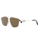 Fendi O'LOCK FE 40079U 32E Navigator Sunglasses