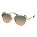 COACH HC 7162 942913 Women Sunglass Gold – Green