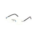 Tom Ford FT 5934-B Blue Block 012 Shiny Dark Ruthenium | Eyeglasses Man