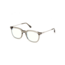 TOM FORD FT 5904-B BLUE BLOCK 096 SHINY DARK GREEN | EYEGLASSES