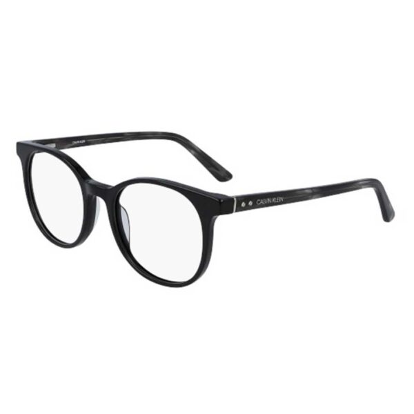 Calvin Klein Black Full Rim Round