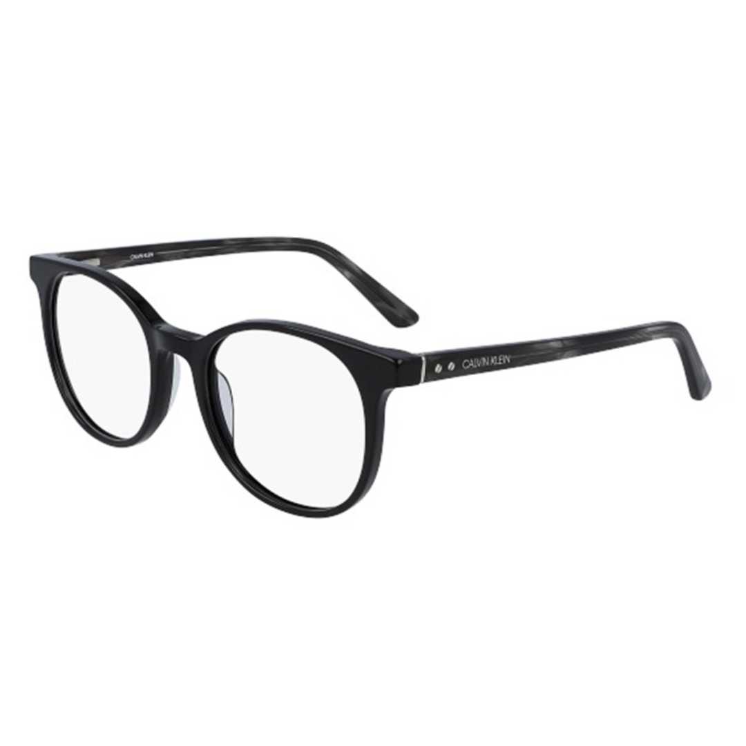 Calvin Klein Black Full Rim Round