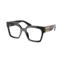 Miu Miu MU 04UV - 1AB1O1 Black | Eyeglasses Woman