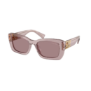 MIU MIU MU 07YS 12W20I - Transparent mauve