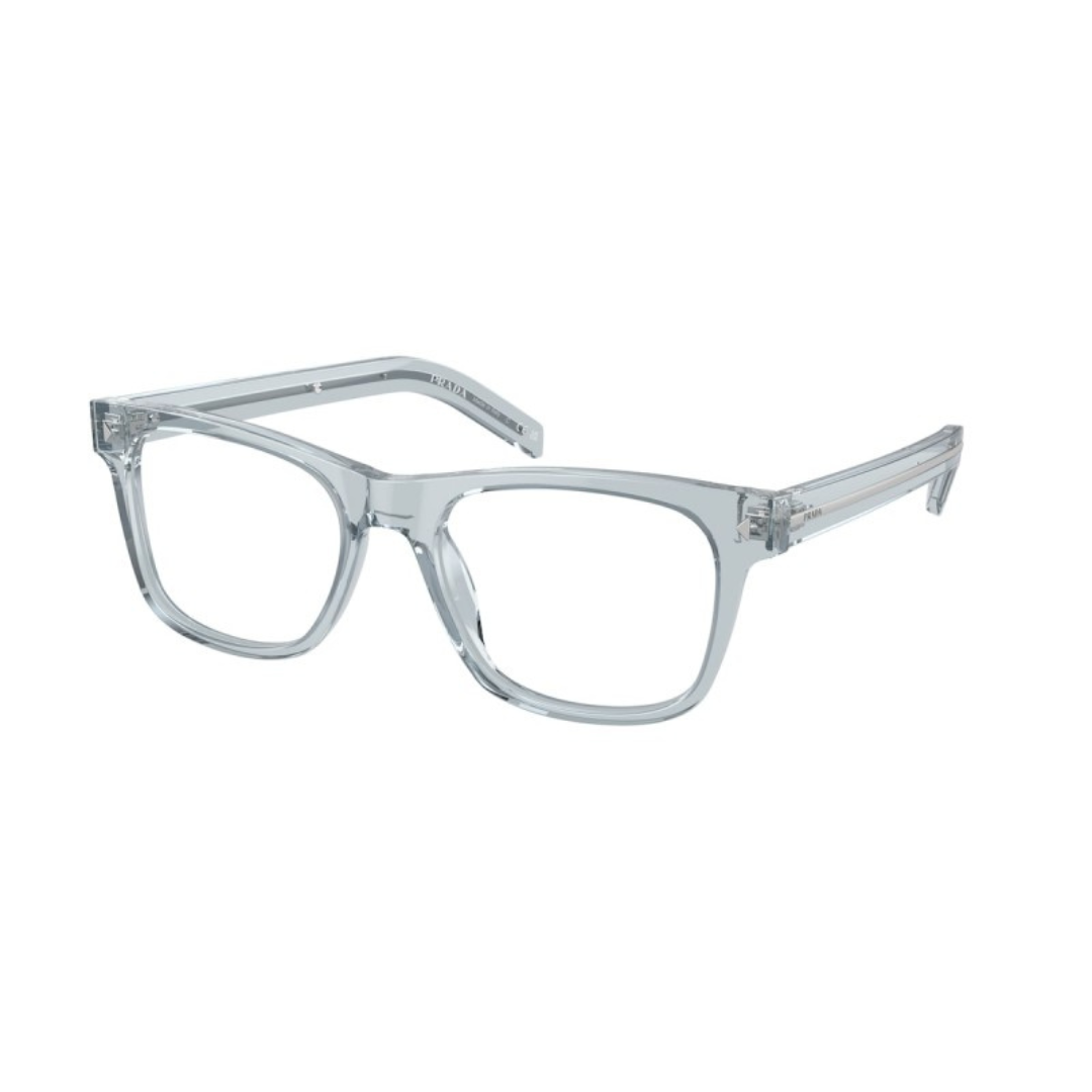 Prada PR A13V - 19T1O1 Transparent Azure | Eyeglasses Man