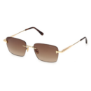 Tom Ford FT 1354 - 30F Shiny Deep Gold | Sunglasses Unisex