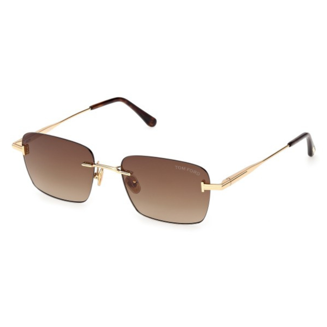 Tom Ford FT 1354 - 30F Shiny Deep Gold | Sunglasses Unisex